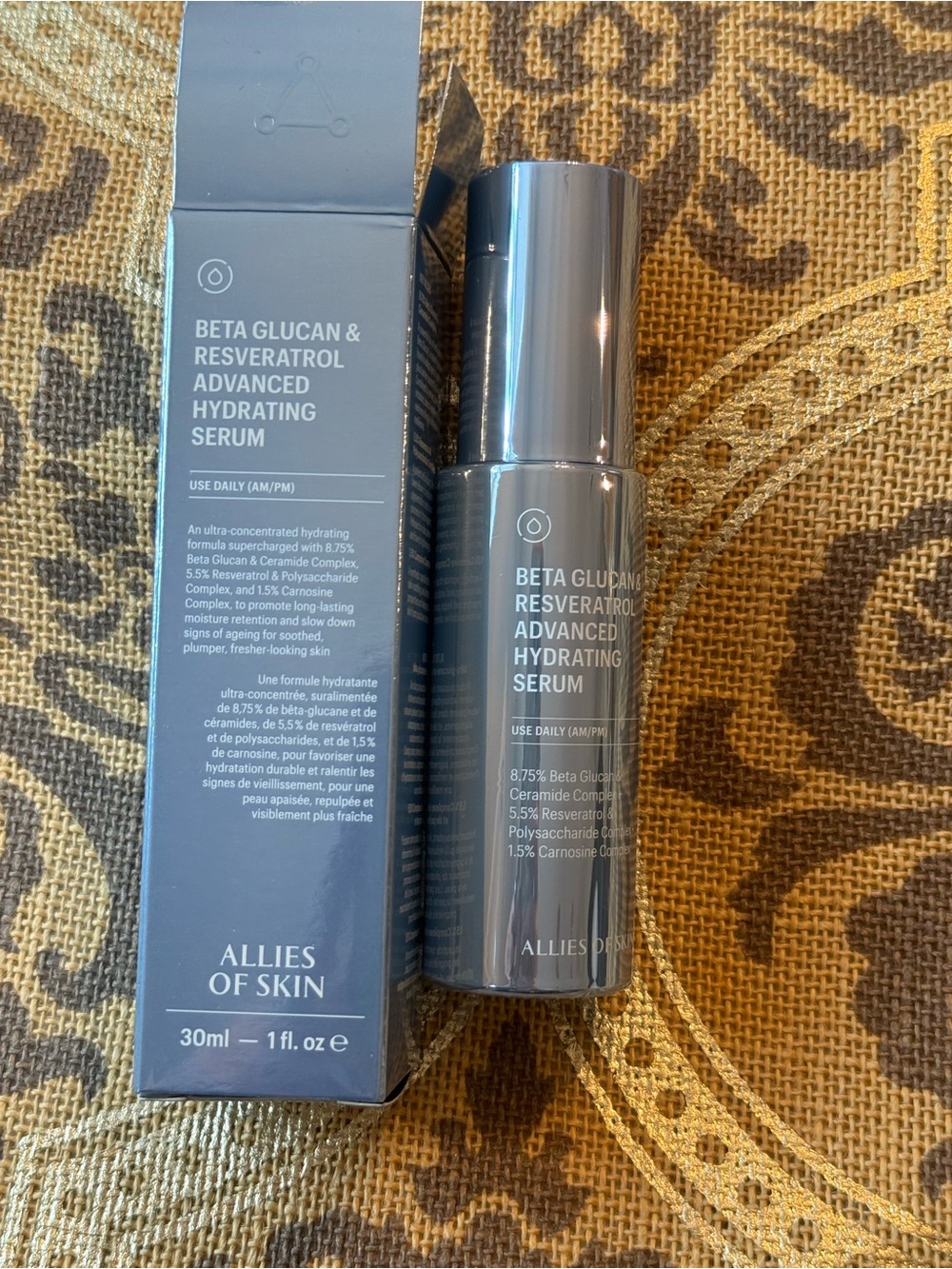 Allies of Skin Beta Glucan & Resveratrol Advanced Hydrating Serum —